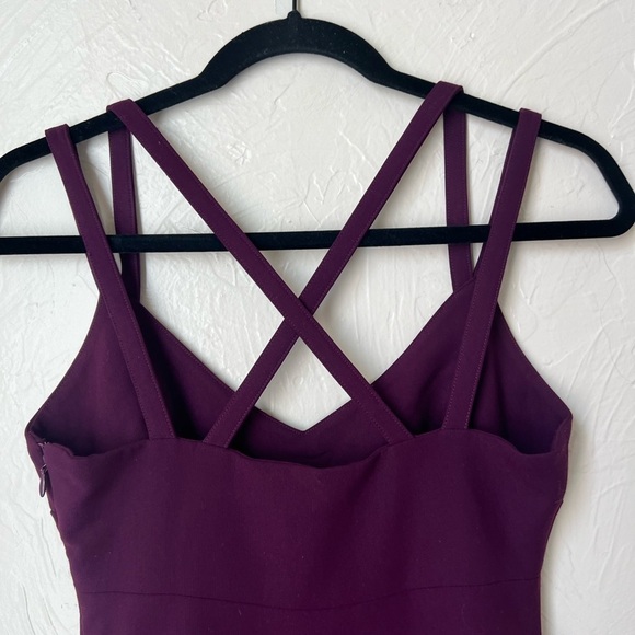 Cinq a Sept Echo dark purple gown size 2 - Picture 8 of 9